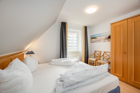 Hus Inselkieker Hus Inselkieker 214 Schillig - Schlafzimmer mit Doppelbett