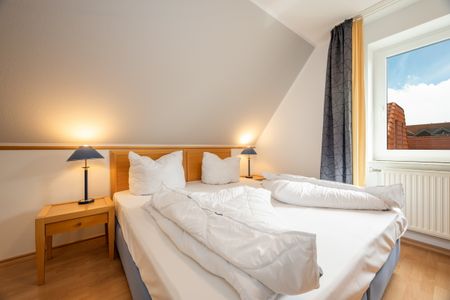 Hus Inselkieker Hus Inselkieker 214 Schillig - Schlafzimmer mit Doppelbett