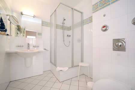 Seehof Seehof 201 Usedom - Badezimmer der Ferienwohnung Seehof201 mit Dusche