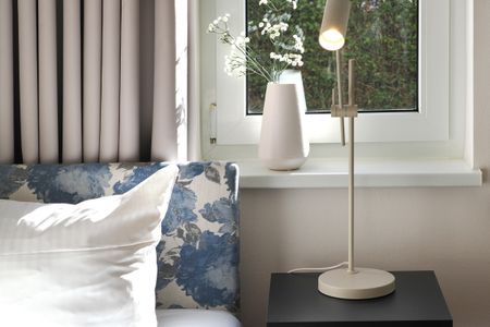 Seehof Seehof 201 Usedom - Schlafzimmer im Seehof201 mit Licht