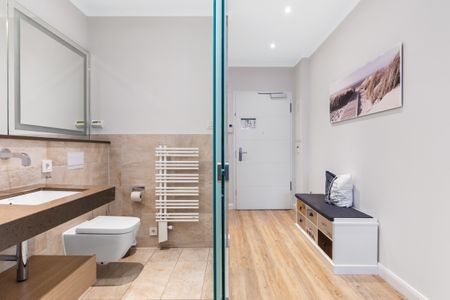 Villa Löwenstein Villa Löwenstein 14 Kühlungsborn - Badezimmer mit Dusche im kbvl14, Villa Löwenstein, Ostseeallee 27 auf Langeoog