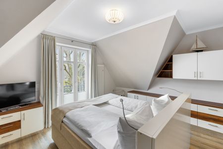 Villa Löwenstein Villa Löwenstein 14 Kühlungsborn - Schlafzimmer mit Doppelbett im kbvl14, Villa Löwenstein, Ostseeallee 27 auf Langeoog