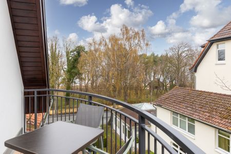 Villa Löwenstein Villa Löwenstein 14 Kühlungsborn - Balkon mit Ausblick im kbvl14, Villa Löwenstein, Ostseeallee 27 auf Langeoog