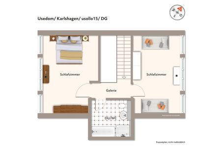 Ostseeland Ostseeland Lotsenstieg 15 Usedom - Grundriss