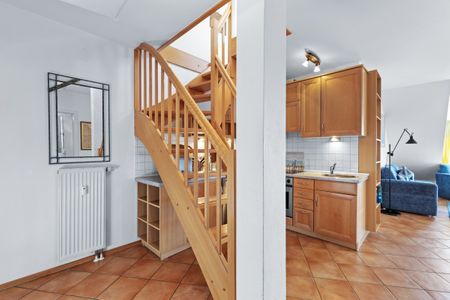 Meeresblick Meeresblick 507 Kühlungsborn - Treppenaufgang zum Schlafzimmer im kbmb507, Meerblick 507, Ostseeallee 45 in Kühlungsborn