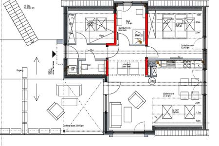 1640 - Leuchtturm Dahme - Grundriss