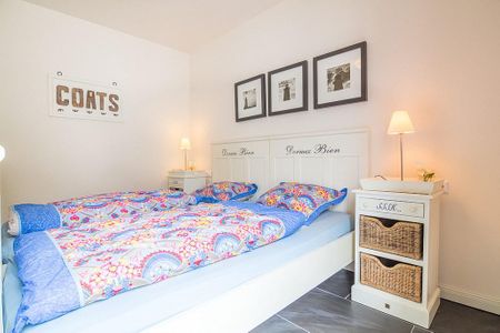 Sandperle Gorch Fock Sandperle Gorch Fock 08 Borkum - Schlafzimmer mit Doppelbett