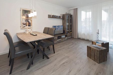Seehof Seehof 214 Usedom - Wohn-Essbereich mit Couch