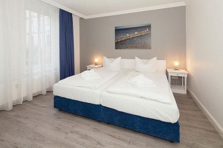 Seehof Seehof 214 Usedom - Schlafzimmer mit Doppelbett