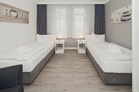 Seehof Seehof 214 Usedom - Schlafzimmer mit zwei Einzelbetten