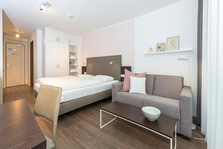 Apartmentvilla Anna See Apartmentvilla Anna See 1-05 Langeoog - Wohn-Schlafbereich mit Couch