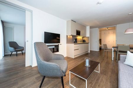 Apartmentvilla Anna See Apartmentvilla Anna See 1-13 Langeoog - Wohn-Essbereich mit Küchenzeile