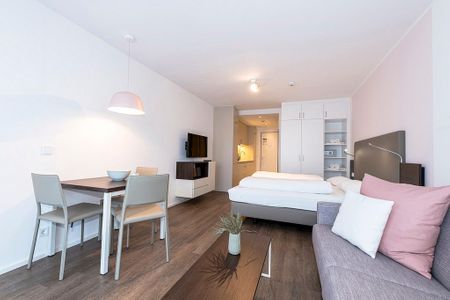 Apartmentvilla Anna See Apartmentvilla Anna See 1-16 Langeoog - Wohn-Schlafbereich mit Sitzgelegenheit