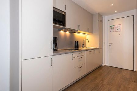 Apartmentvilla Anna See Apartmentvilla Anna See 1-16 Langeoog - Küchenzeile mit Mikrowelle
