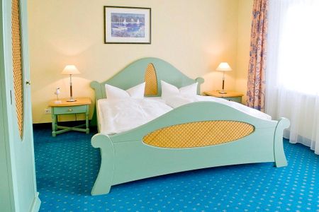 Seehof Seehof 201 Usedom - Schlafzimmer mit Doppelbett
