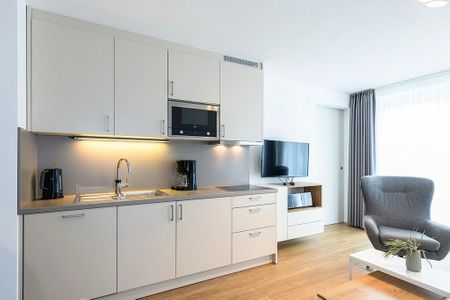 Apartmentvilla Anna See Apartmentvilla Anna See 1-10 Langeoog - Wohn-Essbereich mit Küchenzeile