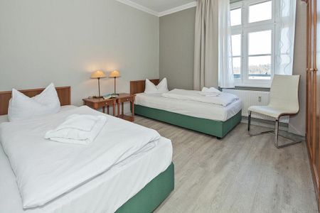 Seehof Seehof 31 Usedom - Schlafzimmer mit zwei Einzelbetten