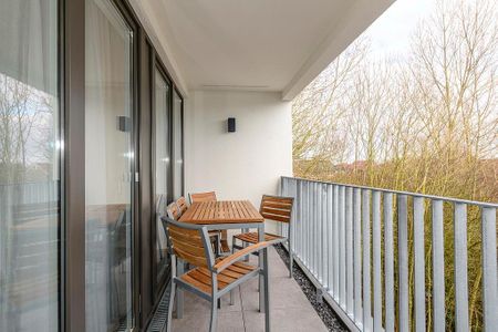 Deichhäuser Anna Küste Deichhäuser Anna Küste 1-34 Bensersiel - Balkon mit Sitzgelegenheiten