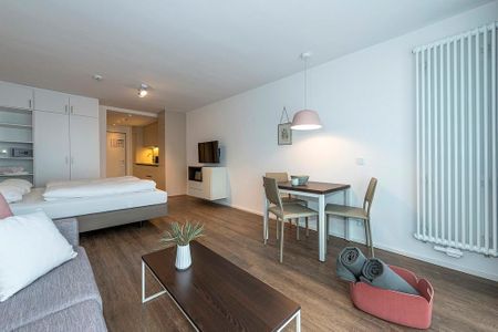 Apartmentvilla Anna See Apartmentvilla Anna See 1-12 Langeoog - Wohn-Schlafbereich mit Sitzgelegenheit