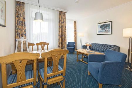 Seehof Seehof 201 Usedom - Wohn-Essbereich mit Couch