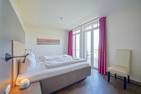 Resort Deichgraf Resort Deichgraf 27-21 Wremen - Schlafzimmer mit Doppelbett