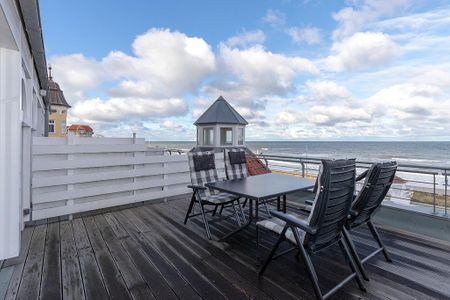 Meeresblick Meeresblick 225 Kühlungsborn - Balkon mit Gartenmöbeln