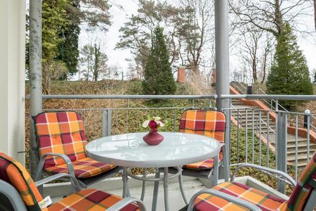 Strand-Park Strand-Park 114 Usedom - Balkon mit Gartenmöbeln