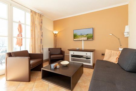 Apartmenthaus Atlantik Apartmenthaus Atlantik 116 Kühlungsborn - Wohn-Essbereich mit Couch