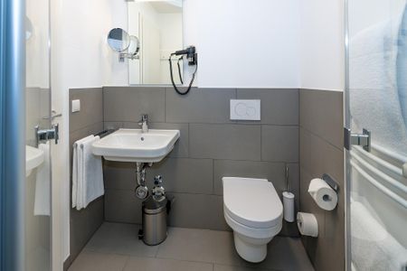 Deichhäuser Anna Küste Deichhäuser Anna Küste 6-12 Bensersiel - Badezimmer mit Dusche