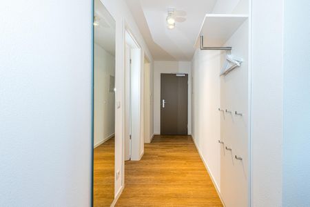 Deichhäuser Anna Küste Deichhäuser Anna Küste 8-30 Bensersiel - Flur mit Garderobe