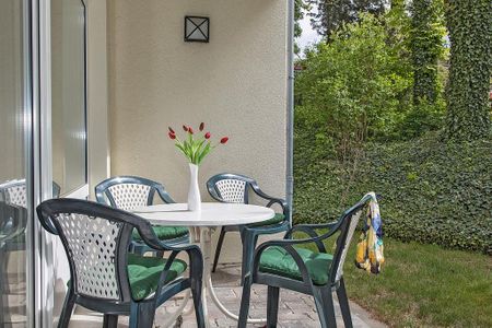 Strand-Park Strand-Park 303 Usedom - Terrasse mit Gartenmöbeln