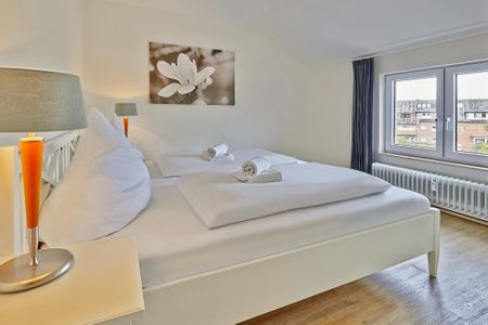 Oberlin Oberlin 15-1-2 Borkum - Schlafzimmer mit Doppelbett