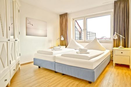 Oberlin Oberlin 15-1-2 Borkum - Schlafzimmer mit zwei Einzelbetten