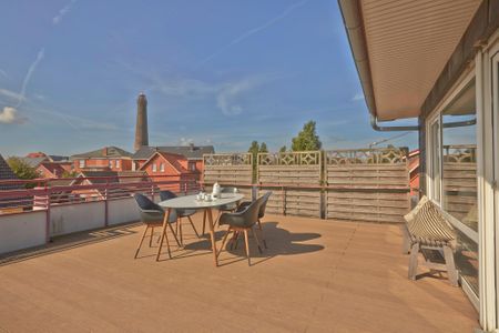 Oberlin Oberlin 15-1-2 Borkum - Dachterrasse mit Gartenmöbeln