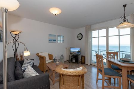 Meeresblick Meeresblick 419 Kühlungsborn - Wohn-Essbereich mit Couch