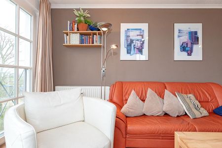 Apartmenthaus Atlantik Apartmenthaus Atlantik 213 Kühlungsborn - Wohn-Essbereich mit Couch