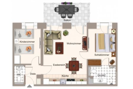 Haus Stubnitz Binz-Prora Haus Stubnitz "Meerzeit" 2.4 Rügen - Grundriss