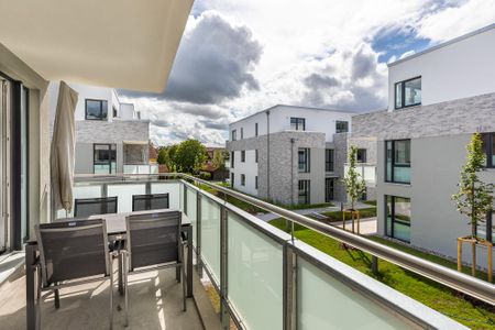 Aparthotel Ostseeallee Aparthotel Ostseeallee 5-44 Boltenhagen - Balkon mit Tisch und Stühle