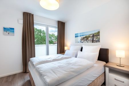 Aparthotel Ostseeallee Aparthotel Ostseeallee 5-46 Boltenhagen - Schlafzimmer "2" mit Boxspringbett (1,80 x 2,00 m)