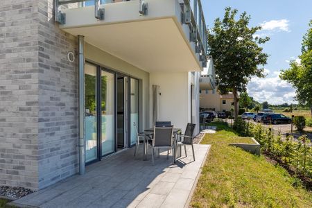 Aparthotel Ostseeallee Aparthotel Ostseeallee 3-22 Boltenhagen - Terrasse in West-Lage