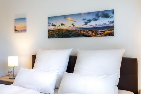 Aparthotel Ostseeallee Aparthotel Ostseeallee 4-36 Boltenhagen - Schlafzimmer mit Boxspringbett