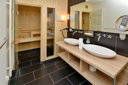Resort Deichgraf Resort Deichgraf 31-06 Wremen - Badezimmer mit Saunabereich