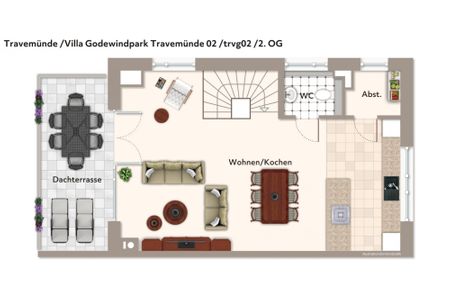 Villa Godewindpark Travemünde Villa Godewindpark Travemünde 02 Travemünde - Grundriss