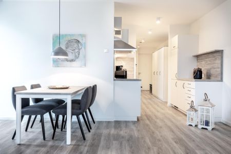Apartmentanlage Meerblickvilla Apartmentanlage Meerblickvilla 1-04 Großenbrode - Wohn-/Essbereich mit offener Küche - gbmv1-04 - Großenbrode