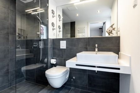 Apartmentanlage Meerblickvilla Apartmentanlage Meerblickvilla 1-04 Großenbrode - Badezimmer mit ebenerdiger Regendusche - gbmv1-04 - Großenbrode