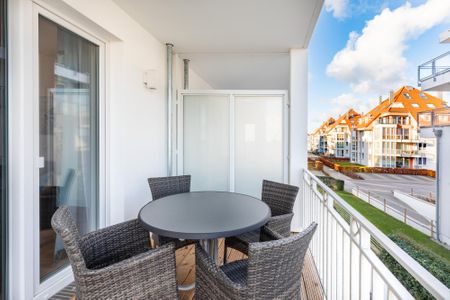 Apartmentanlage Meerblickvilla Apartmentanlage Meerblickvilla 1-14 Großenbrode - Balkon mit Zugang zum Wohn-/Essbereich