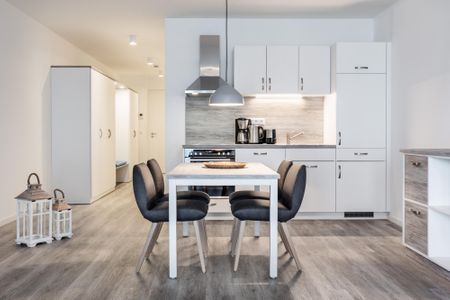 Apartmentanlage Meerblickvilla Apartmentanlage Meerblickvilla 1-14 Großenbrode - Wohn-/Essbereich mit offener Küche