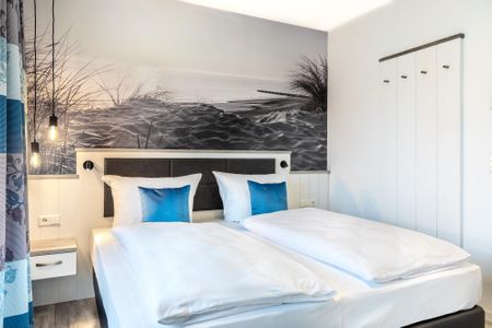 Apartmentanlage Meerblickvilla Apartmentanlage Meerblickvilla 2-18 Großenbrode - Schlafzimmer mit Boxspringbett