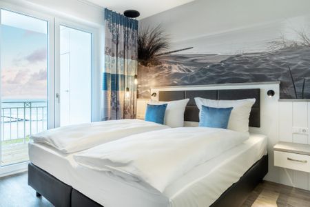 Apartmentanlage Meerblickvilla Apartmentanlage Meerblickvilla 2-24 Großenbrode - Schlafzimmer 2 mit Zugang zum Balkon