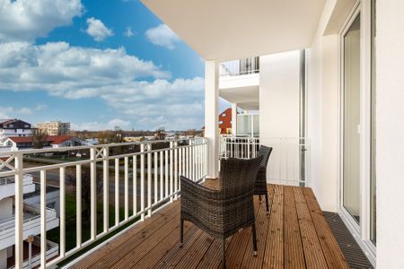 Apartmentanlage Meerblickvilla Apartmentanlage Meerblickvilla 3-36 Großenbrode - Balkon mit Bestuhlung